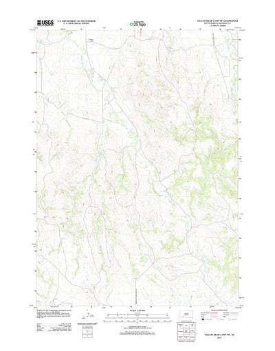 Yellow Bear Camp SW, SD (2012, 24000-Scale) Preview 1