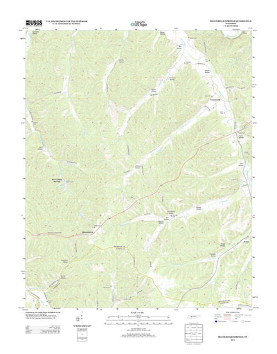 Beaverdam Springs, TN (2013, 24000-Scale) Preview 1