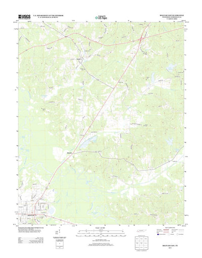 Bolivar East, TN (2013, 24000-Scale) Preview 1