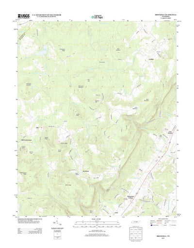Brockdell, TN (2013, 24000-Scale) Preview 1