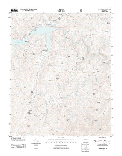 Caney Creek, TN (2011, 24000-Scale) Preview 1