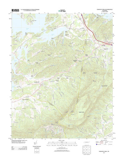 Chestnut Hill, TN (2013, 24000-Scale) Preview 1