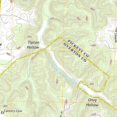 Dale Hollow Reservoir SE, TN-KY (2013, 24000-Scale) Preview 3