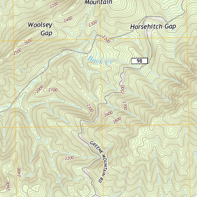 Davy Crockett Lake, TN-NC (2013, 24000-Scale) Preview 3