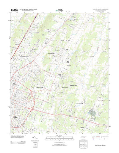 East Cleveland, TN (2013, 24000-Scale) Preview 1