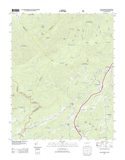 Flag Pond, TN-NC (2013, 24000-Scale) Preview 1