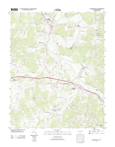 Gordonsville, TN (2013, 24000-Scale) Preview 1