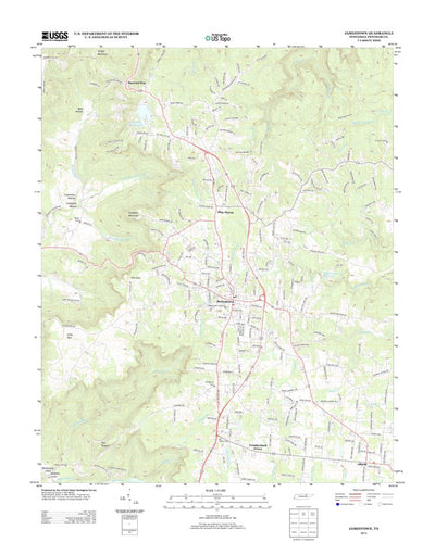 Jamestown, TN (2013, 24000-Scale) Preview 1