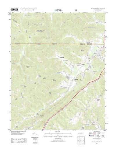 Jellico West, TN-KY (2013, 24000-Scale) Preview 1
