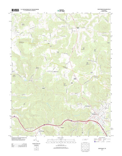 Monterey, TN (2013, 24000-Scale) Preview 1