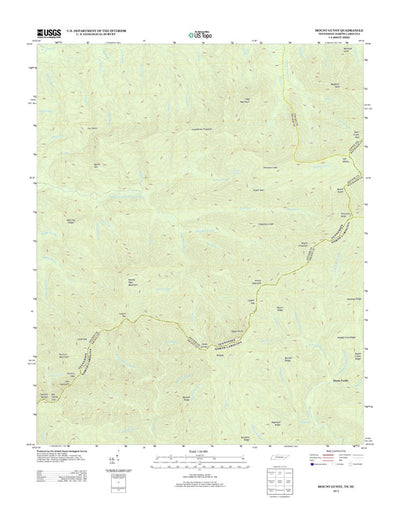 Mount Guyot, TN-NC (2013, 24000-Scale) Preview 1