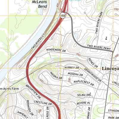 Nashville East, TN (2013, 24000-Scale) Preview 2