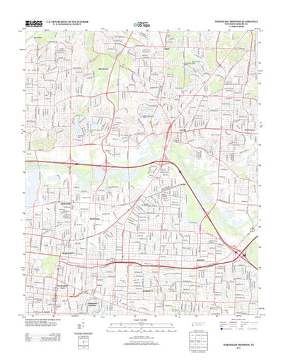Northeast Memphis, TN (2013, 24000-Scale) Preview 1