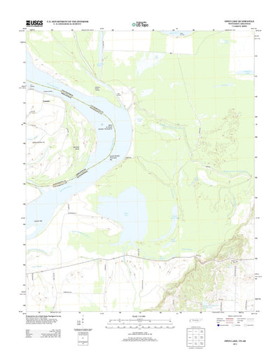 Open Lake, TN-AR (2013, 24000-Scale) Preview 1