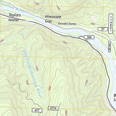 Oswald Dome, TN (2013, 24000-Scale) Preview 3