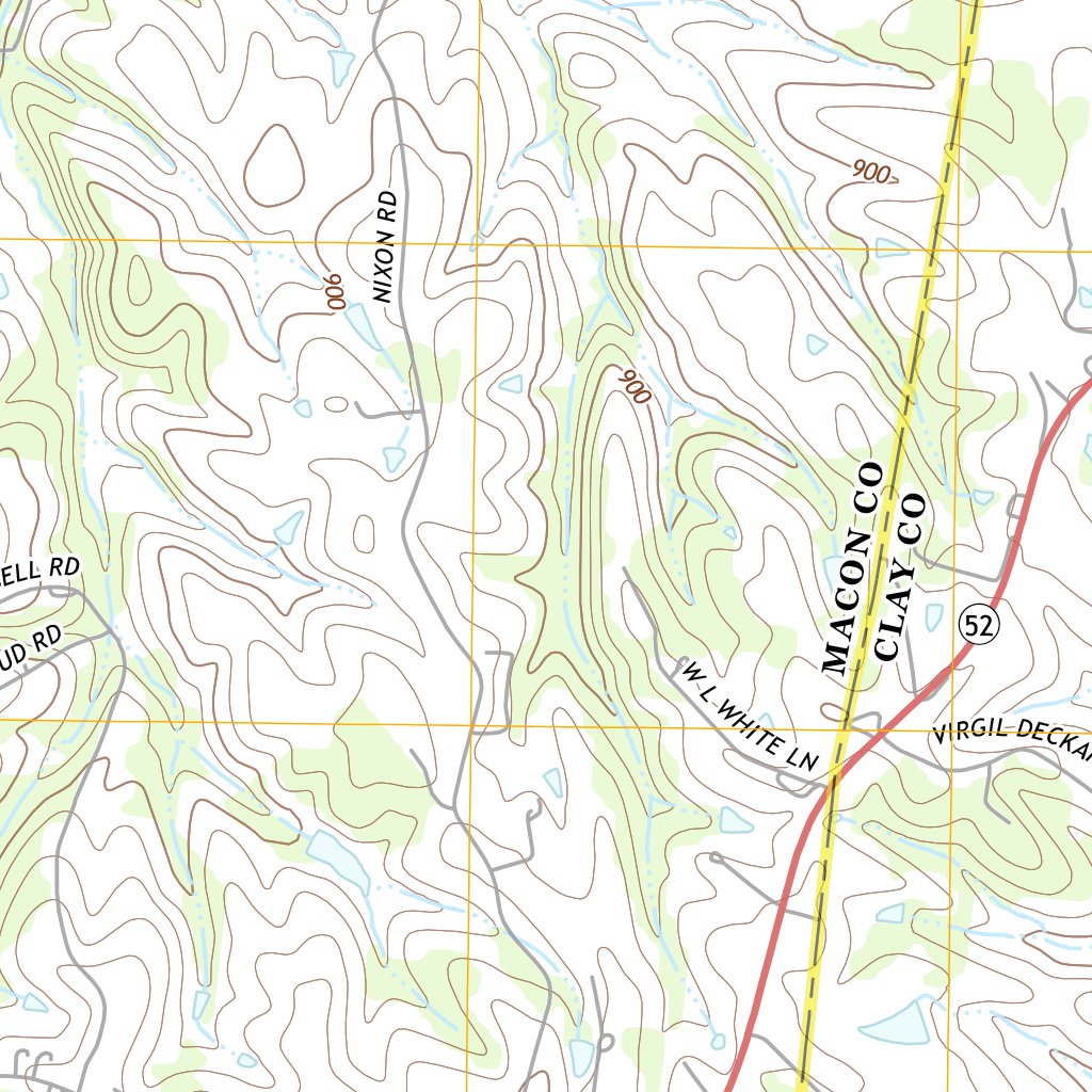 Boiling Rock Map Red Boiling Springs, TN-KY (2013, 24000-Scale) Map by United States ...