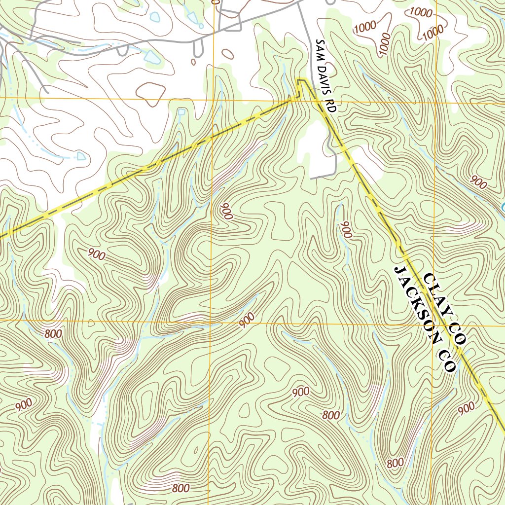 Boiling Rock Map Red Boiling Springs, TN-KY (2013, 24000-Scale) Map by United States ...
