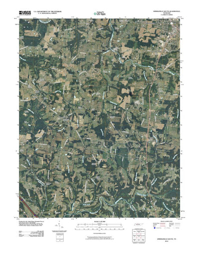 Springfield South, TN (2010, 24000-Scale) Preview 1