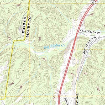 Summertown, TN (2013, 24000-Scale) Preview 3