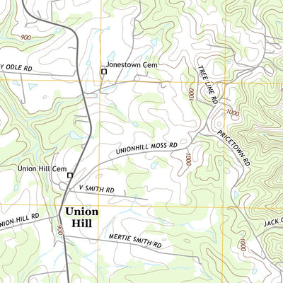 Union Hill, TN-KY (2013, 24000-Scale) Preview 2