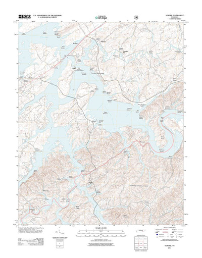 Vonore, TN (2011, 24000-Scale) Preview 1