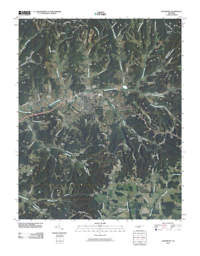 Woodbury, TN (2010, 24000-Scale) Preview 1