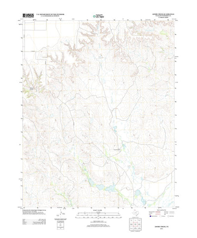 Adobe Creek, TX (2012, 24000-Scale) Preview 1