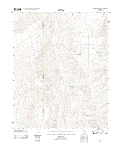 Adobe Creek SE, TX (2012, 24000-Scale) Preview 1