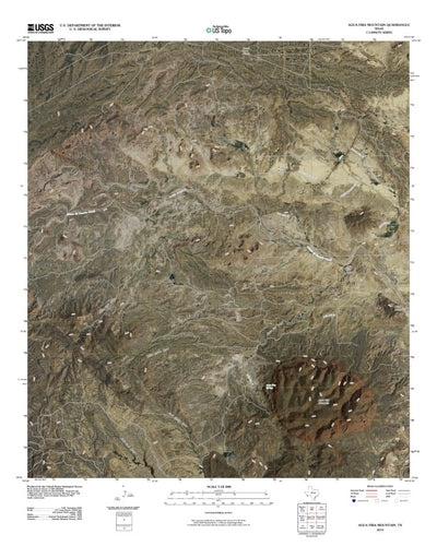 Agua Fria Mountain, TX (2010, 24000-Scale) Preview 1