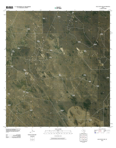 Agua Nueva NW, TX (2010, 24000-Scale) Preview 1