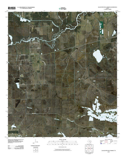 Alligator Hole Marsh, TX (2010, 24000-Scale) Preview 1