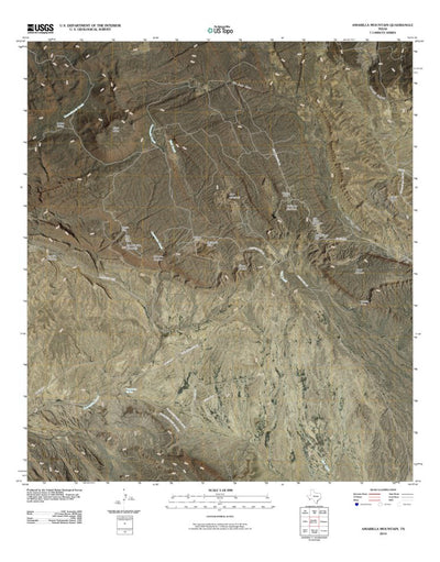 Amarilla Mountain, TX (2010, 24000-Scale) Preview 1