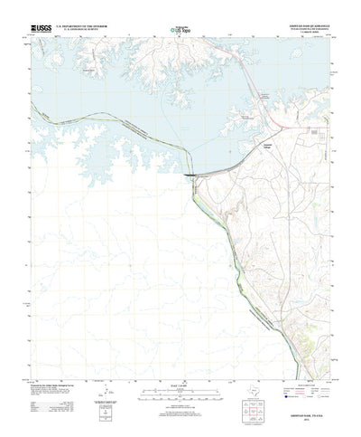 Amistad Dam, TX (2013, 24000-Scale) Preview 1