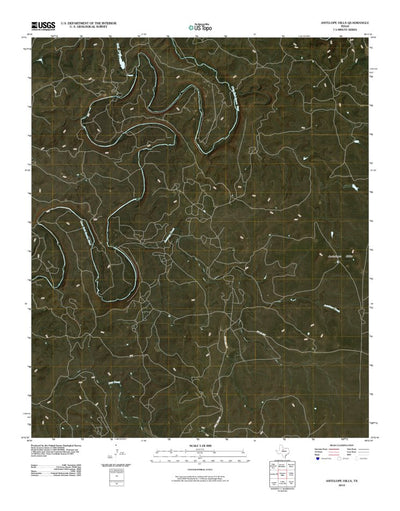 Antelope Hills, TX (2010, 24000-Scale) Preview 1