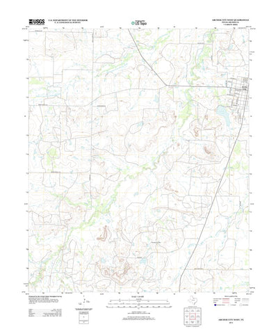 Archer City West, TX (2012, 24000-Scale) Preview 1