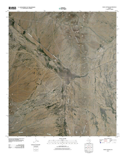 Bass Canyon, TX (2010, 24000-Scale) Preview 1
