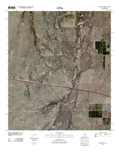 Belding NW, TX (2010, 24000-Scale) Preview 1
