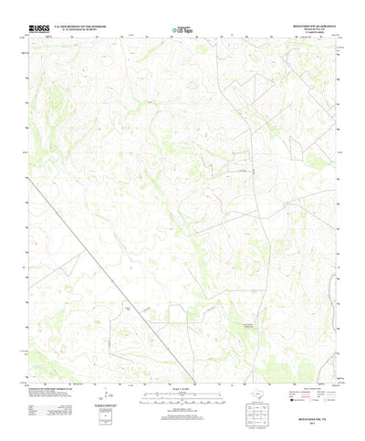 Benavides NW, TX (2013, 24000-Scale) Preview 1