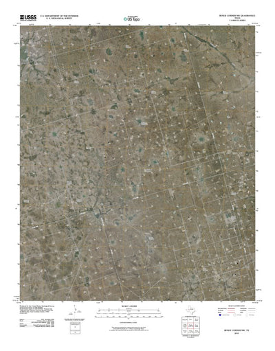 Benge Corner NW, TX (2010, 24000-Scale) Preview 1
