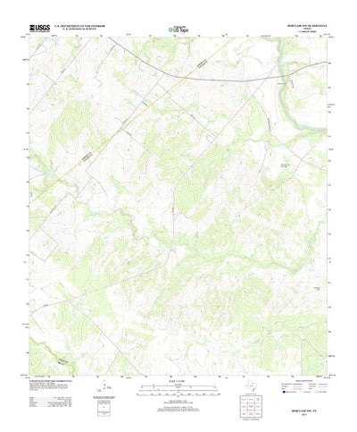 Berclair NW, TX (2013, 24000-Scale) Preview 1