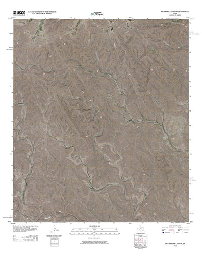 Big Brindle Canyon, TX (2010, 24000-Scale) Preview 1