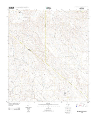 Big Brindle Canyon, TX (2012, 24000-Scale) Preview 1