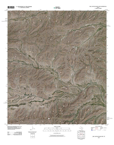 Big Canyon Ranch SW, TX (2010, 24000-Scale) Preview 1
