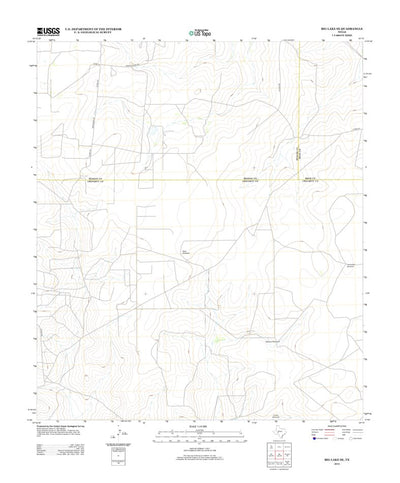 Big Lake SE, TX (2012, 24000-Scale) Preview 1