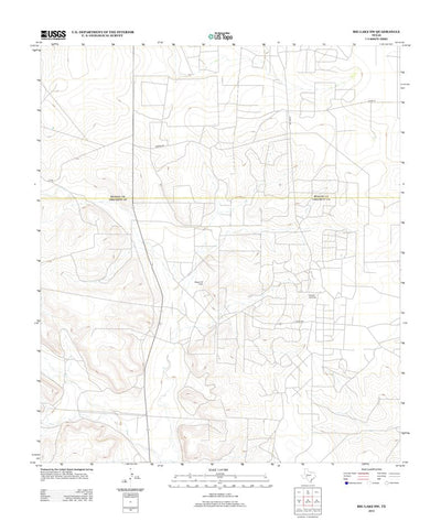 Big Lake SW, TX (2012, 24000-Scale) Preview 1