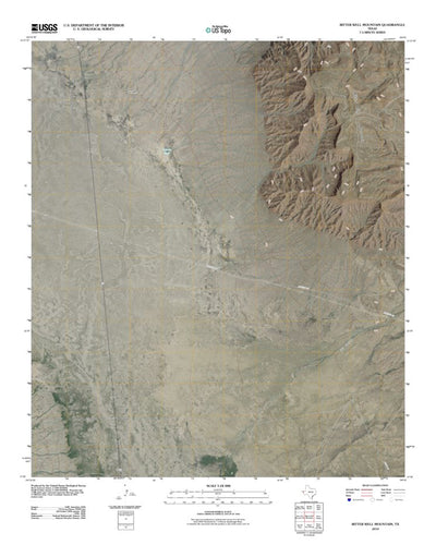 Bitter Well Mountain, TX (2010, 24000-Scale) Preview 1