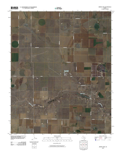 Bivins Lake, TX (2010, 24000-Scale) Preview 1