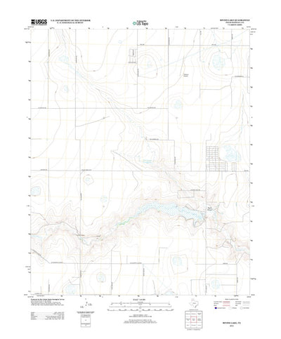 Bivins Lake, TX (2012, 24000-Scale) Preview 1