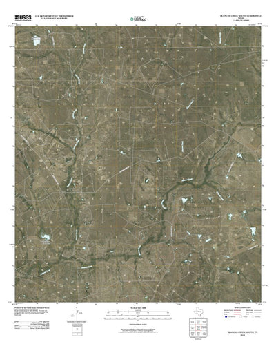 Blancas Creek South, TX (2010, 24000-Scale) Preview 1