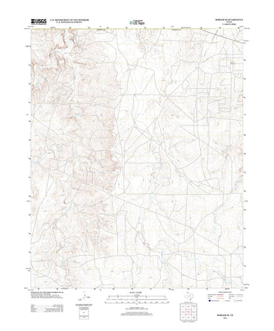 Borger SE, TX (2012, 24000-Scale) Preview 1